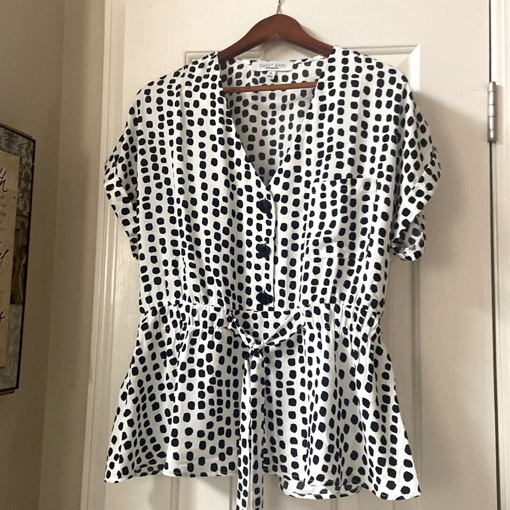 Sweet Rain XL short sleeve top